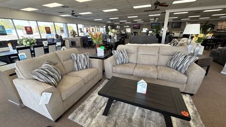 2 PC SOFA AND LOVESEAT