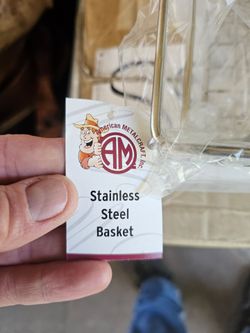 Stainless steel baskets