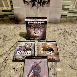 Planet Of The Apes Trilogy Ultra Bluray 4k 