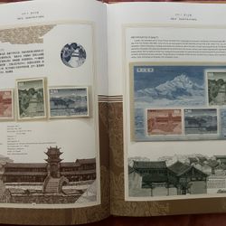 2002 China Stamp Collection Book – PRC Collector Album (Art Series Stamps)