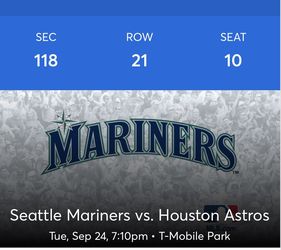 Seattle Mariners vs Houston Astros