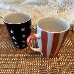 Patriotic Stars And Stripes Jumbo Mugs