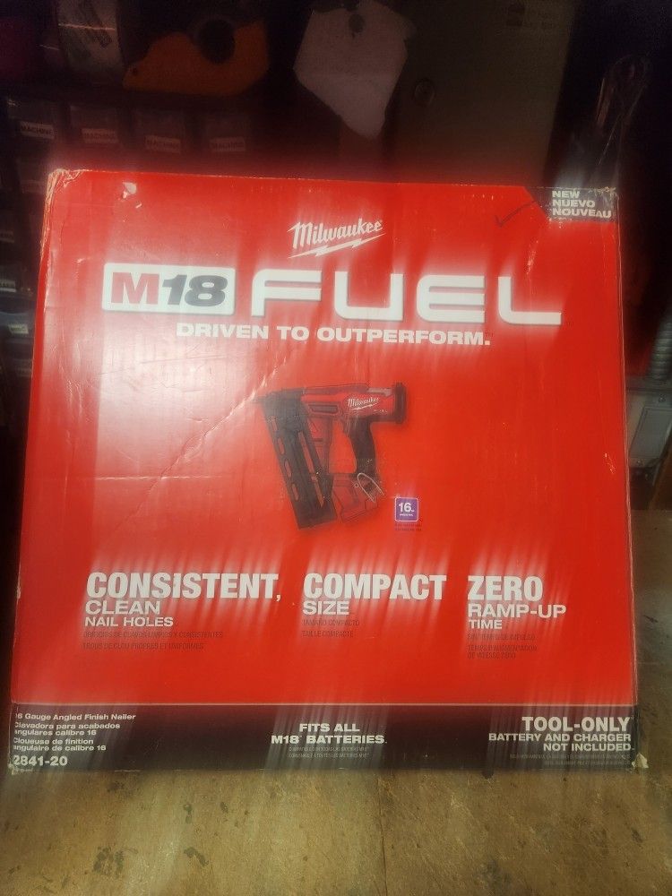 Milwaukee m18 16 gauge framing nailer 
