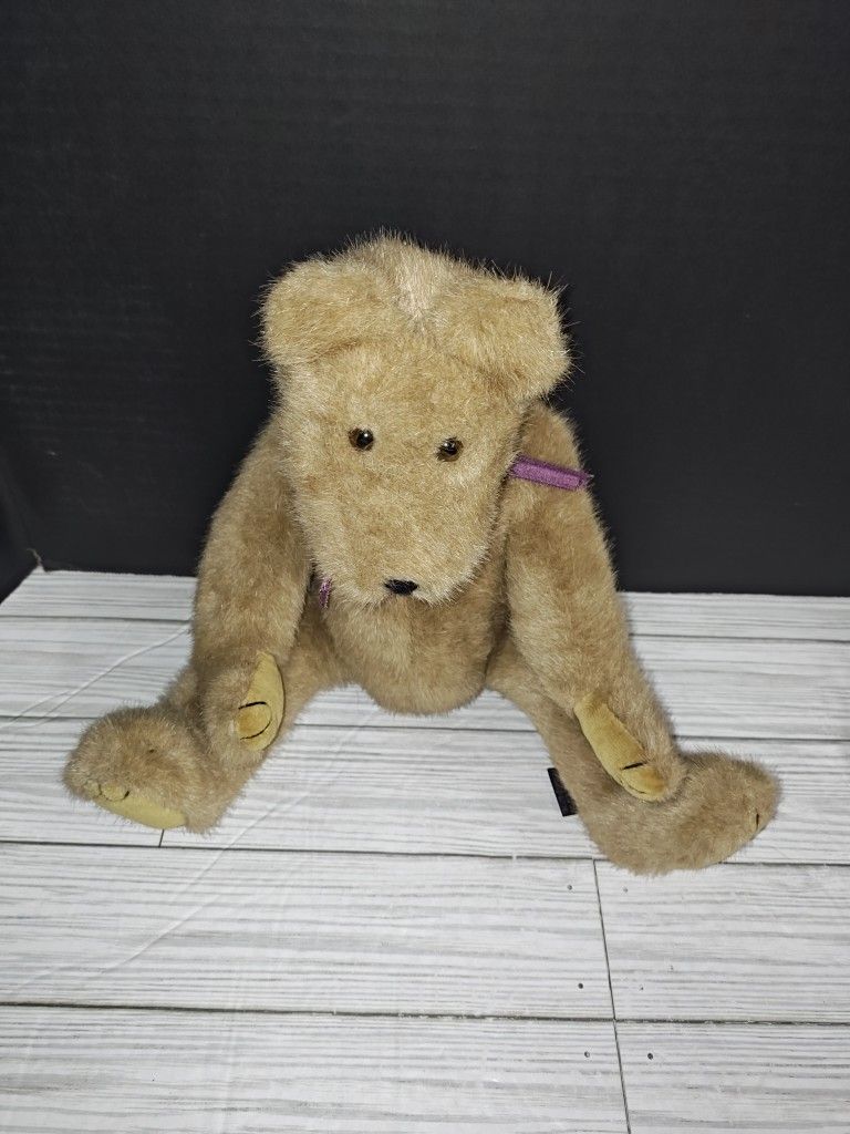 The Boyds Collection Vintage Jointed Brown Teddy Bear Collectible Plush Toy 1994