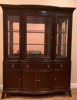 Display Case China Cabinet Wooden