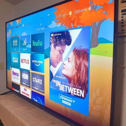 🔴SMART  TV  TCL  75"  4K  ROKU   LED  HDR   DOLBY   VISION   FULL  UHD  2160p🔴 ( NEGOTIABLE  )🔴 FREE   DELIVERY 🔴