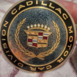 Gold Cadillac Emblem