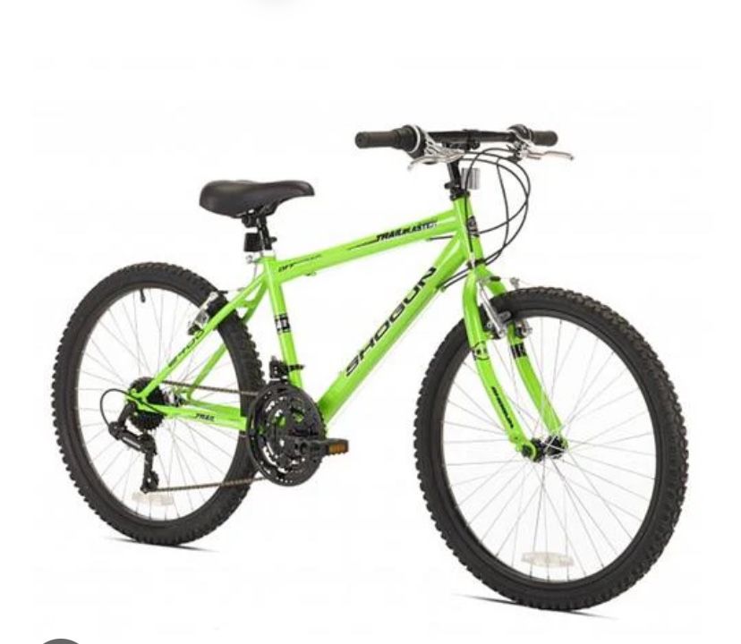 Shogun Trail-blaster Bicycle Green Kids