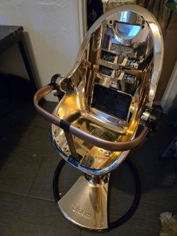 Fresco Bloom Rose Gold Highchair