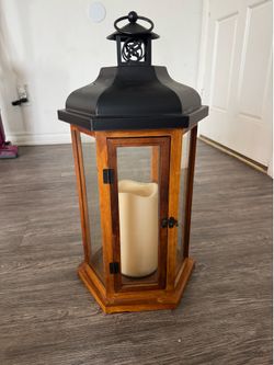 Wooden lantern