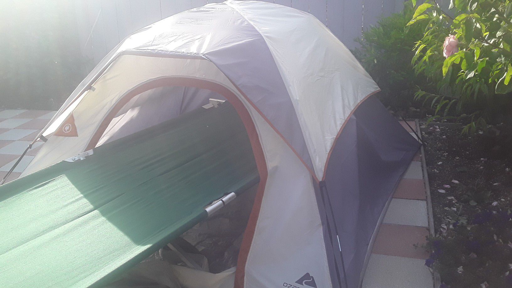 Camping tent and bed 40