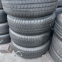Set Of Four Used 255/70R18, Micheline $300