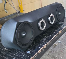 Speaker rack panel