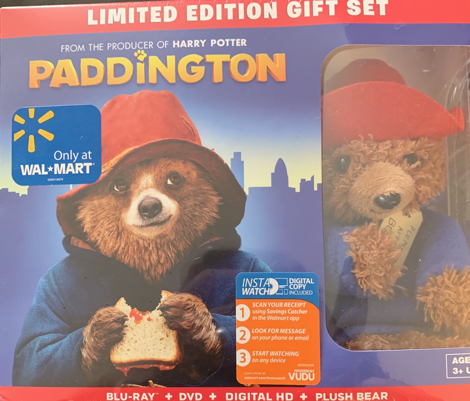 Paddington Limited Edition 60th Anniversary Collectable Gift Set