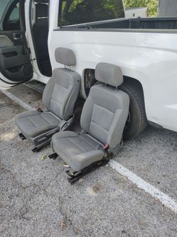 Chevrolet Silverado GMC Sierra Front Bucket Seats