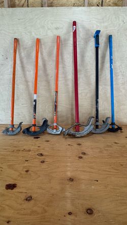 Lot of 6 IDEAL & Klein Conduit Benders – $125