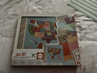 USA Themed Scrapbook 12x12