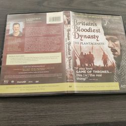 Britain's Bloodiest Dynasty: The Plantagenets DVD