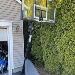 Free Basketball Hoop Just Needs Rim