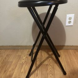 COSCO 24" Vinyl Padded Folding Stool
