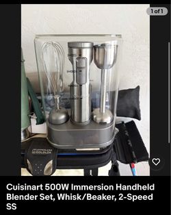 Immersion Blender With Whisk