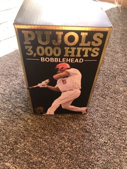 Pujols "3000 Hit" Bobblehead NIB