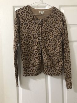 Girls Cheetah Print Long Sleeve Shirt