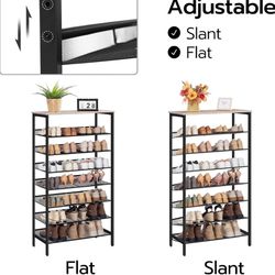 8 Tier Shoe Shelf Or Storage Shelf 