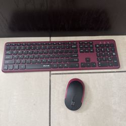 Wireless USB Keyboard And Mouse 