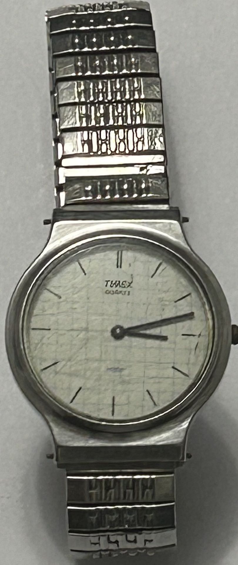 Vintage Timex Grid Pattern