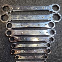 Snap On Zero Degree Box Wrenches