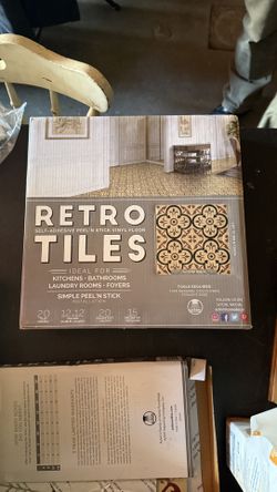 Retro Tiles Brand New Box Never Open