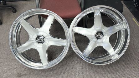 24” impala wheels staggered