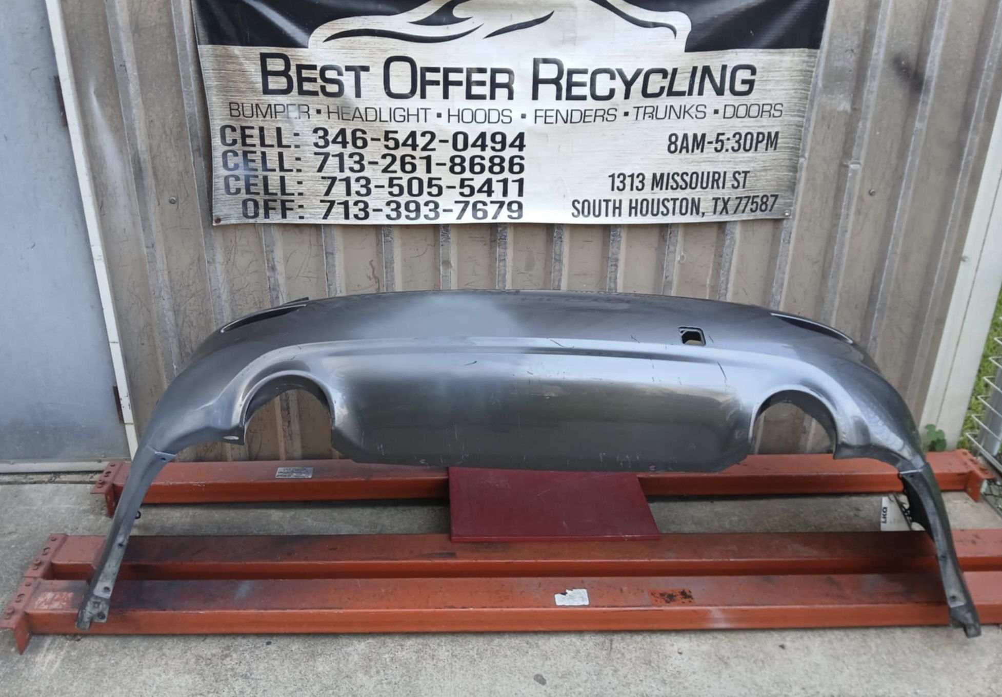 2014-2017 Infiniti Q50 rear Bumper Used Oem