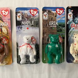 Macdonalds Beanie Babies 1999 Collection Of 4 