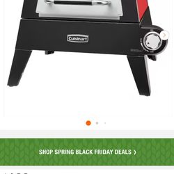CUISINART OUTDOORS Propane Outdoor Pizza Oven 13 in.