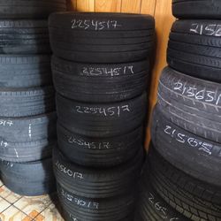 Set 225/45/17 Kuhmo Used