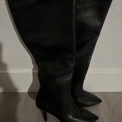 Black Leather Boots 