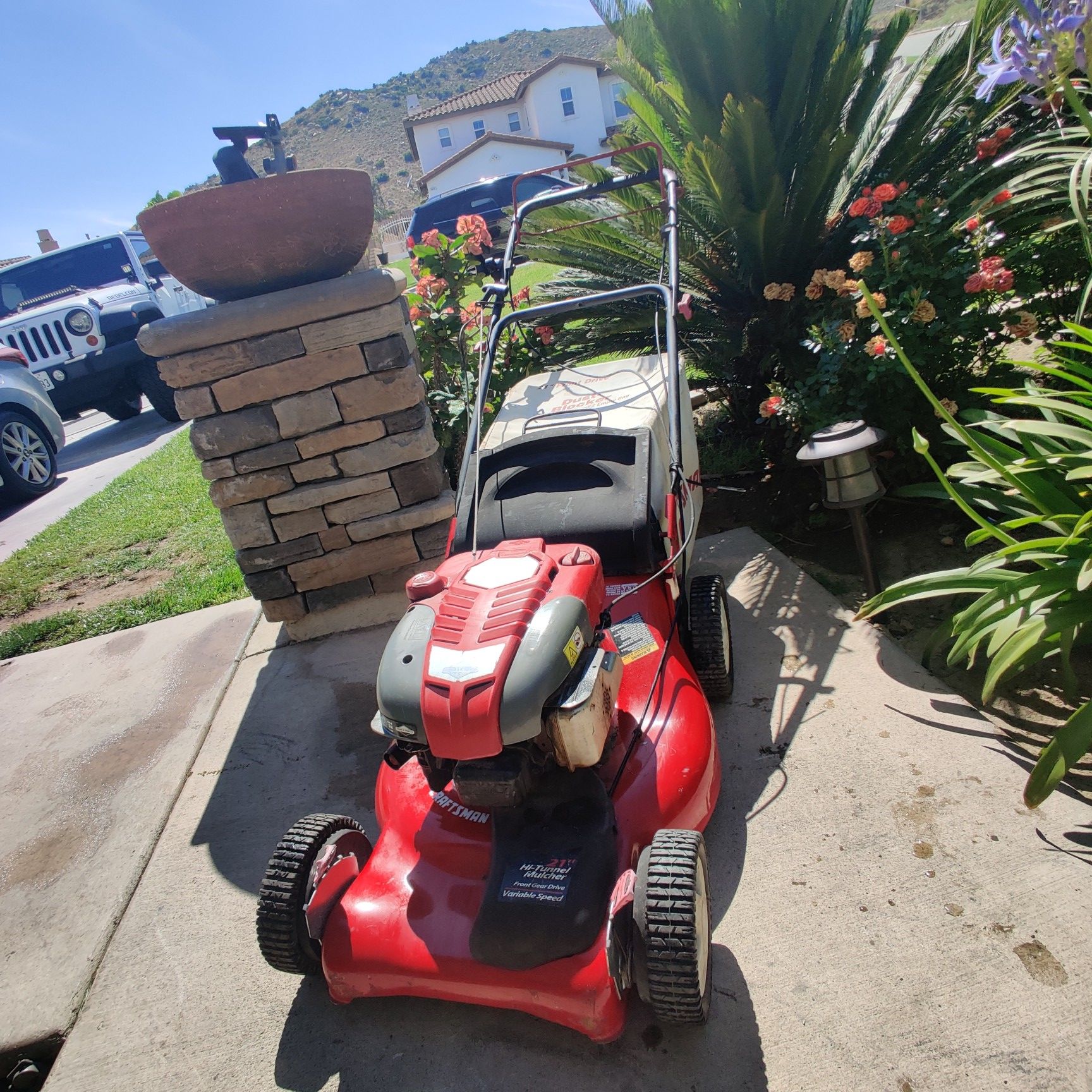 Craftsman recycler 7 HP self propelled lawn mower OHV valve for Sale in