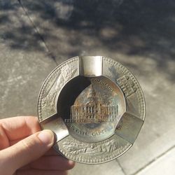 Antique Colorado State Capitol Ashtray