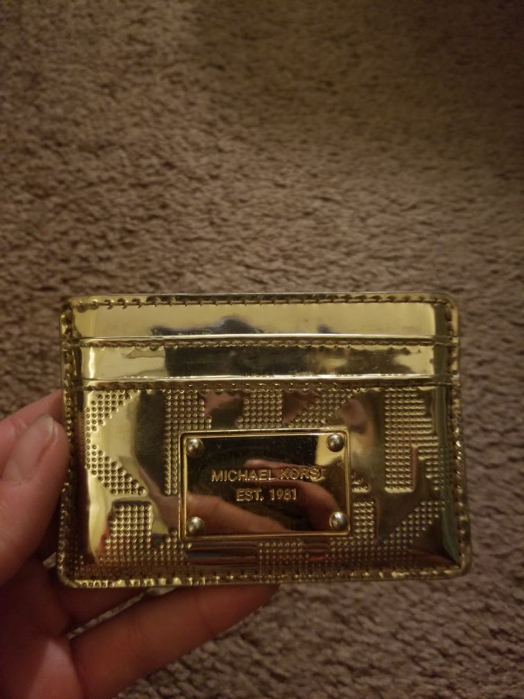 Michael Kors card wallet