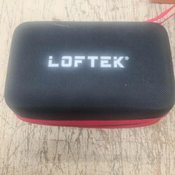LOFTEK Portable Car Battery Jump Starter (Up to 7.0L Gas or 5.5L Diesel Engine), 12V Power Pack Auto Battery Booster with Built-in LED Light, Red
