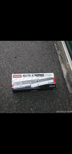 New Eldebrock Elite Chevy Small Block Valve Covers