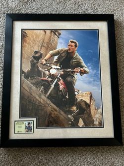 Jurassic park autographed picture