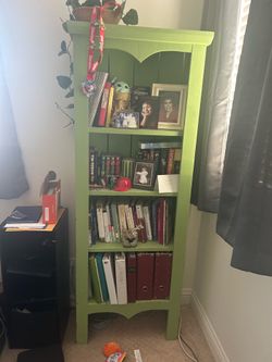 Handmade wood bookcase