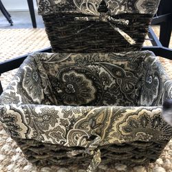 New!!!! Decorative Basket 2 Pc