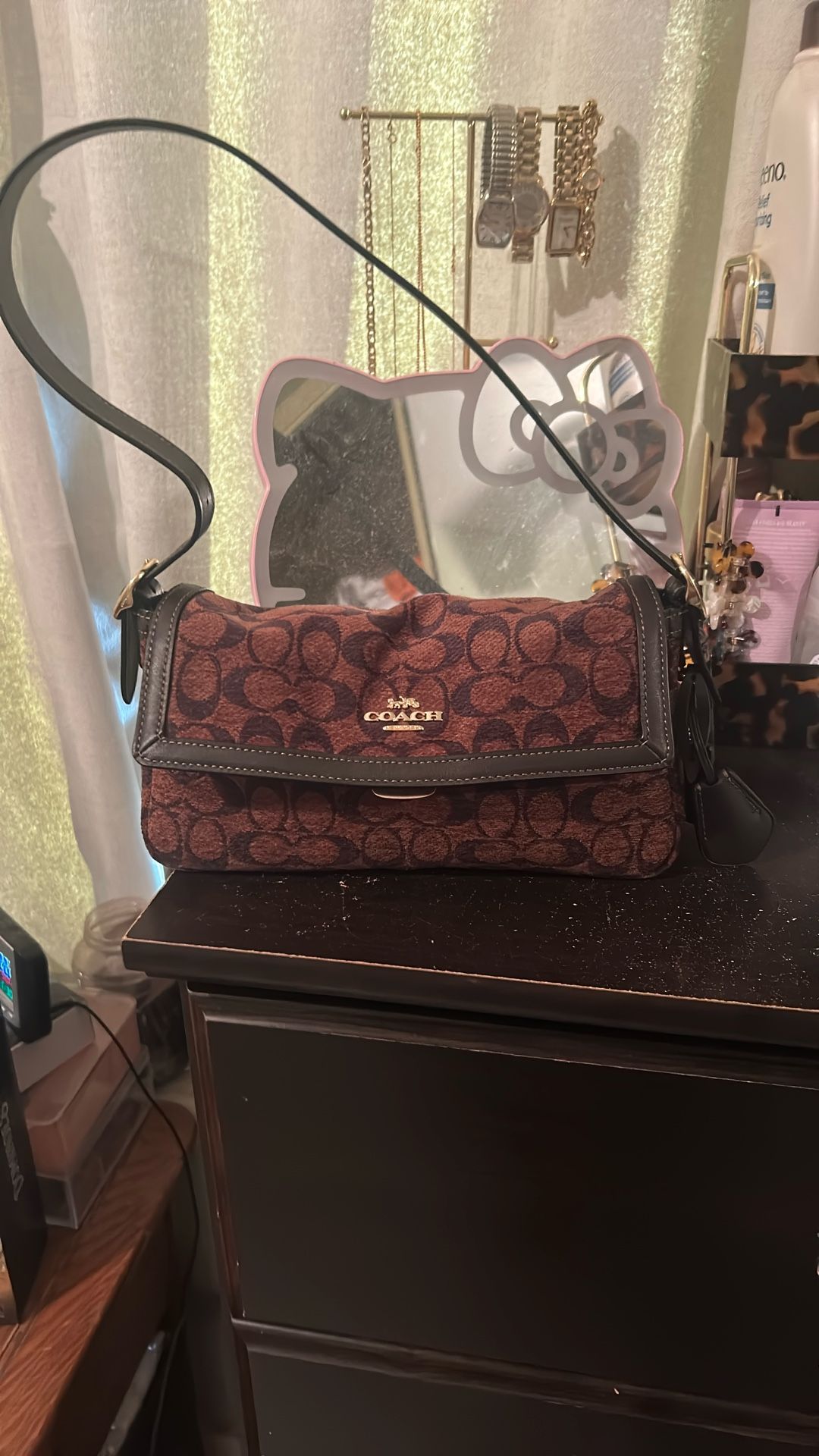 Coach Small Etta Chenille Bag