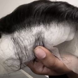 Human Hair 26 Inch Lace Fromt Wig