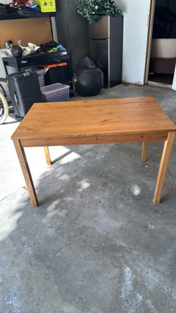 Free wood desk