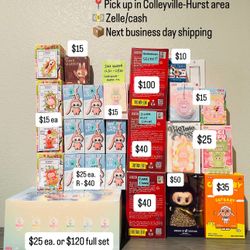 Various Labubu/Popmart/Baby Three